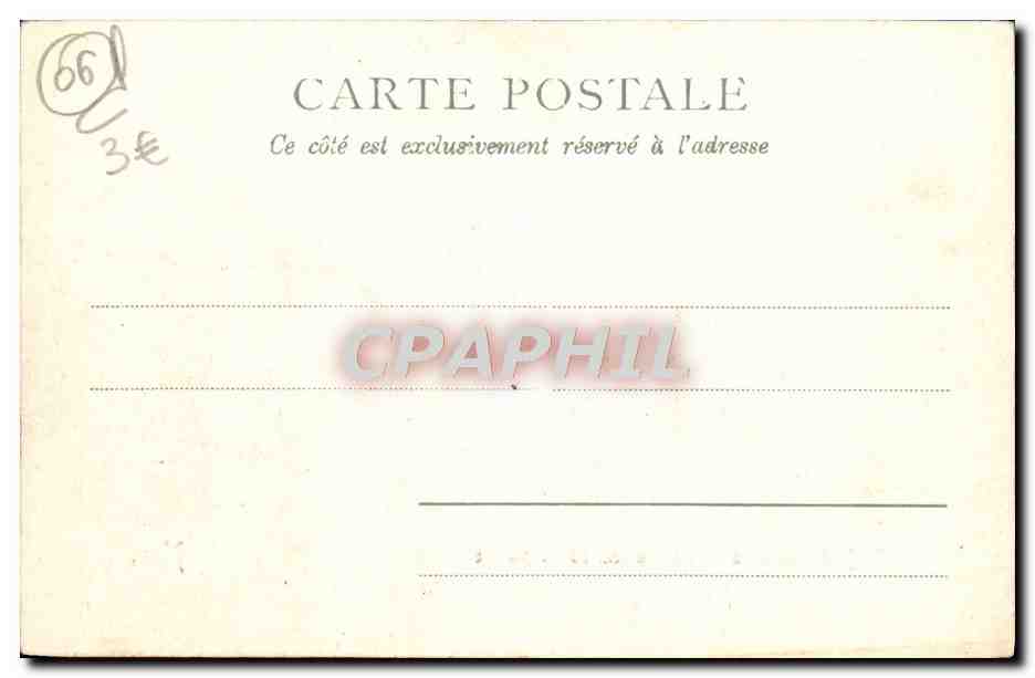 CPA Nice la Jetee Promenade et Monument du Centenaire — Rückseite