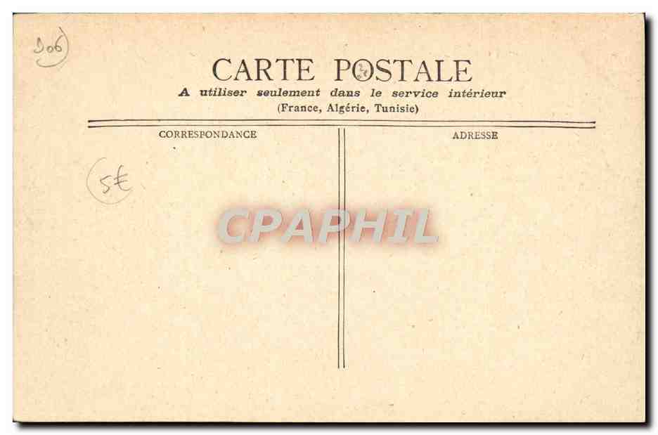 CPA Nice Quai du Midi Les Ponchettes — Rückseite