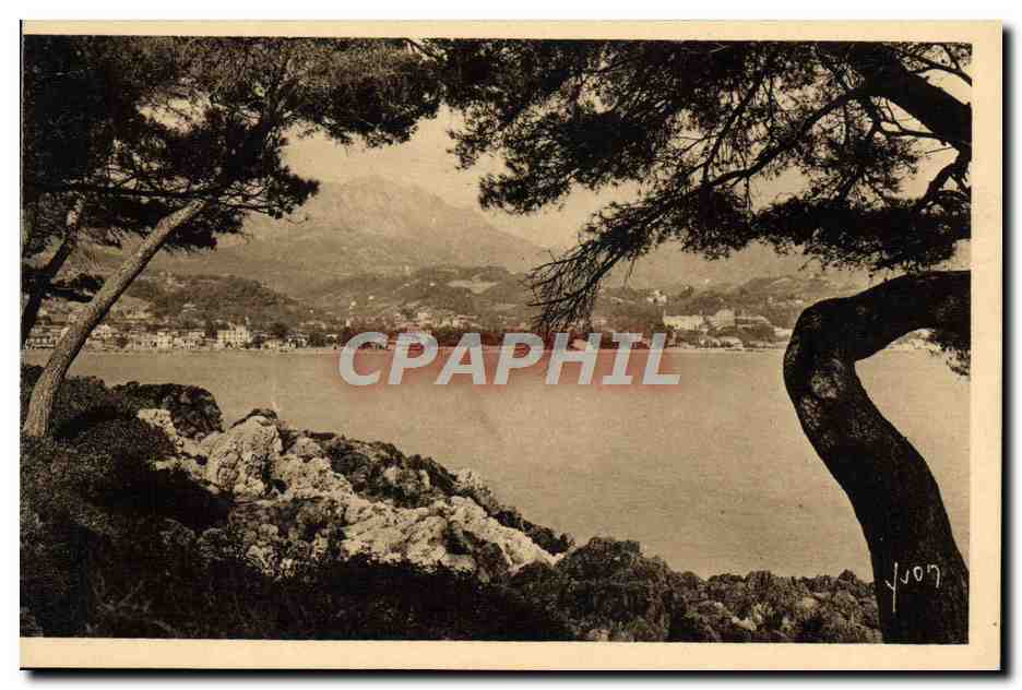 CPA Menton Cap Martin Vue generale sur Menton