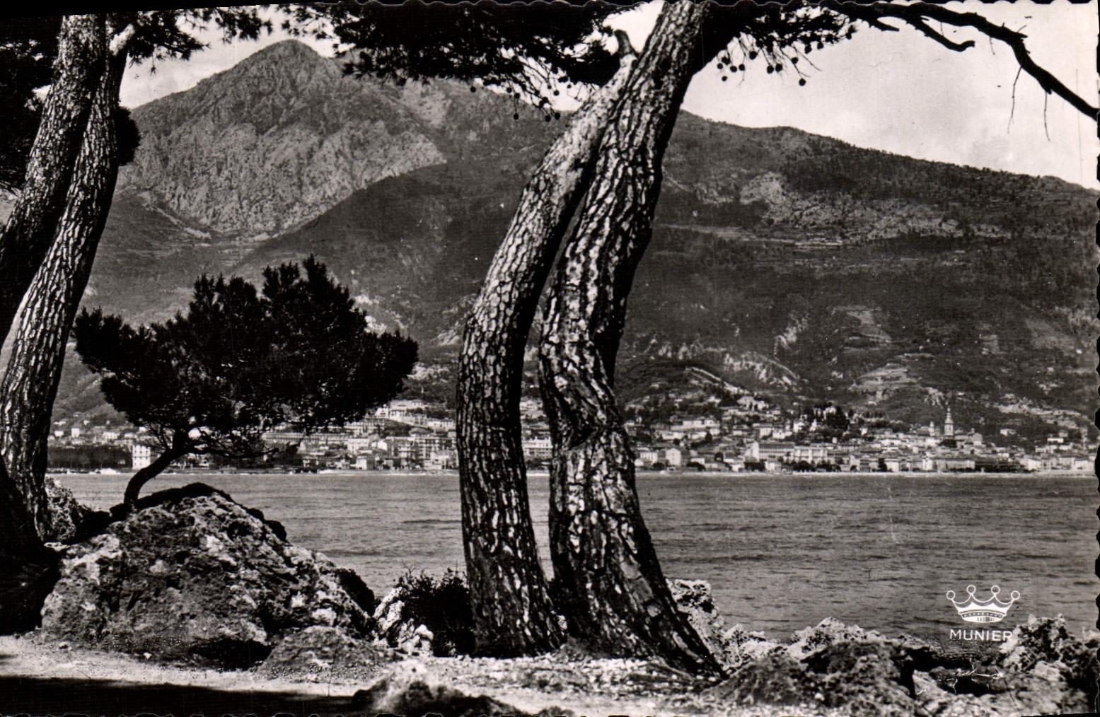 CPA Menton Vue Prise du Cap Martin