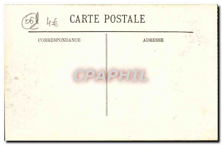 CPA Nice L'Entree du Port Prise du Chateau — Verso