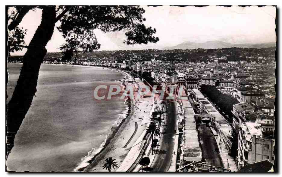 CPM Nice Vue Generale Prise du Chateau
