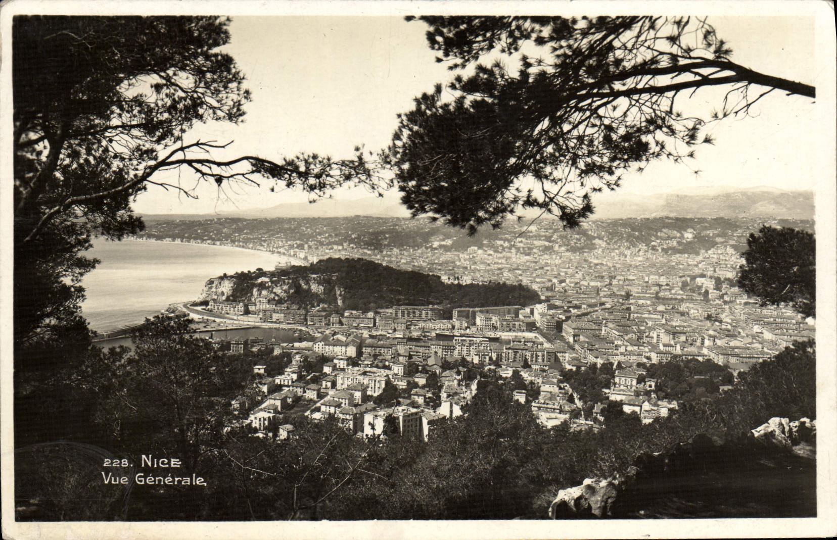 CPA Nice Vue Generale