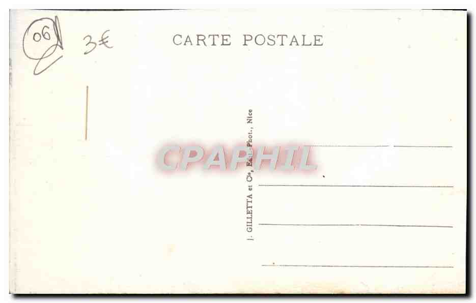 CPA Nice La Nouvelle Eglise Russe Russie Russia — Rückseite