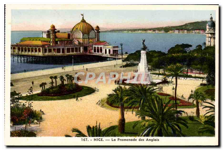 CPA Nice La Promenade des Anglais