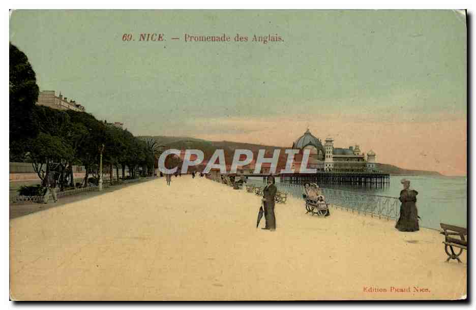 CPA Nice Promenade des Anglais