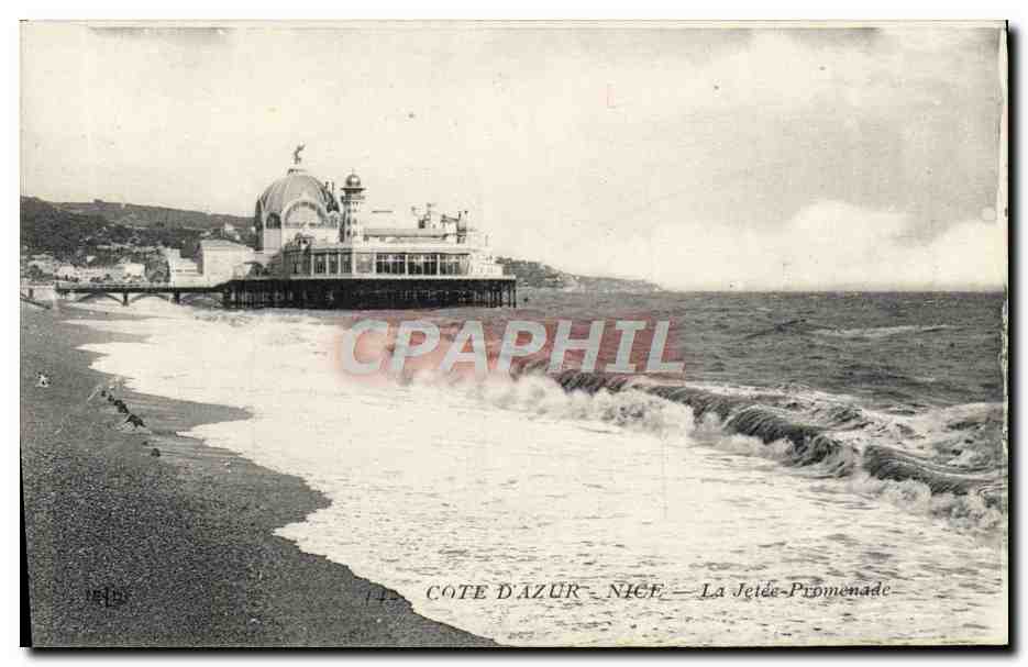 CPA Nice la Jetee Promenade