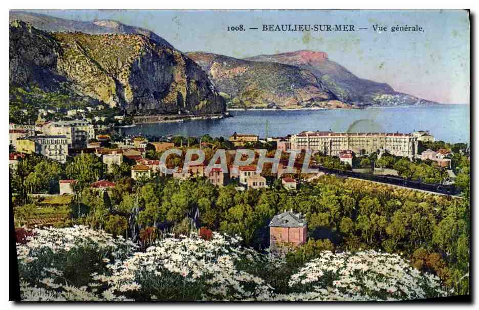CPA Beaulieu Sur mer Vue Generale