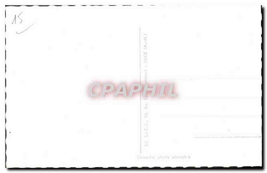 CPM Vue panoramique de Cannes a la frontiere italienne — Verso