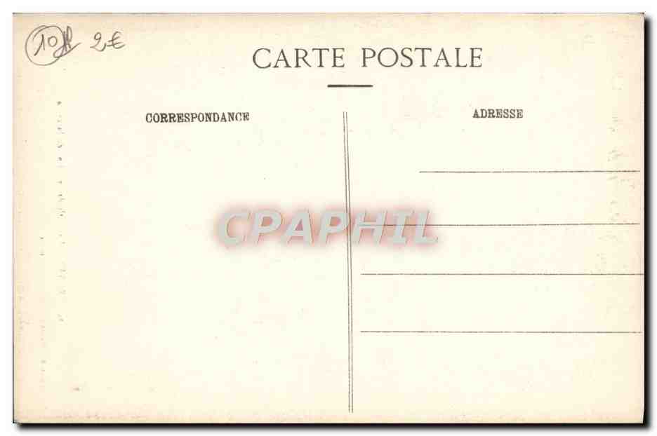 CPA Troyes La Cathedrale Entree Laterale — Rückseite