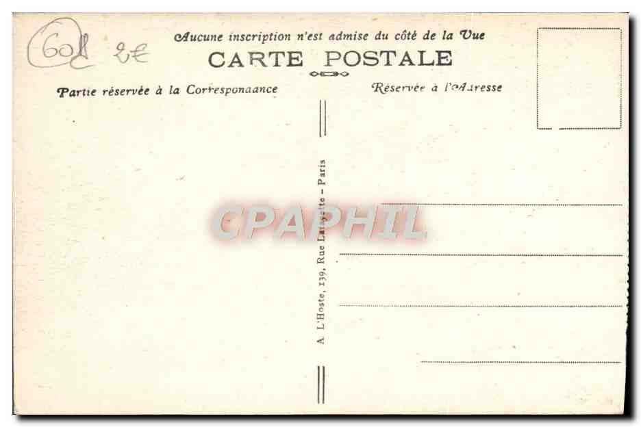 Forêt de Compiègne — Emplacement du Wagon des Plénipotentiaires allemands (M) — Verso