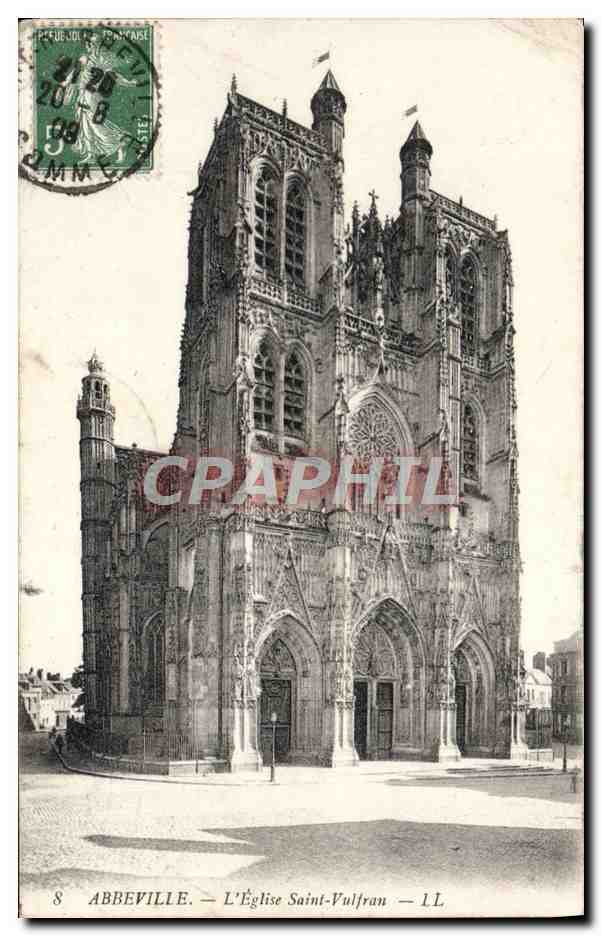 CPA Abbeville L'Eglise Saint Vulfran
