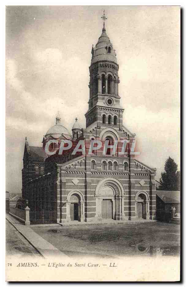 CPA Amiens L'Eglise Du Sacre Coeur