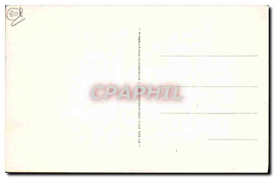 CPA Amiens Le Portail — Rückseite