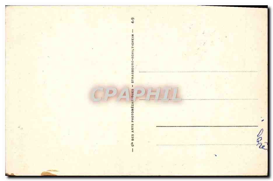 CPA Ault Onival Vue Sur La Plage — Rückseite