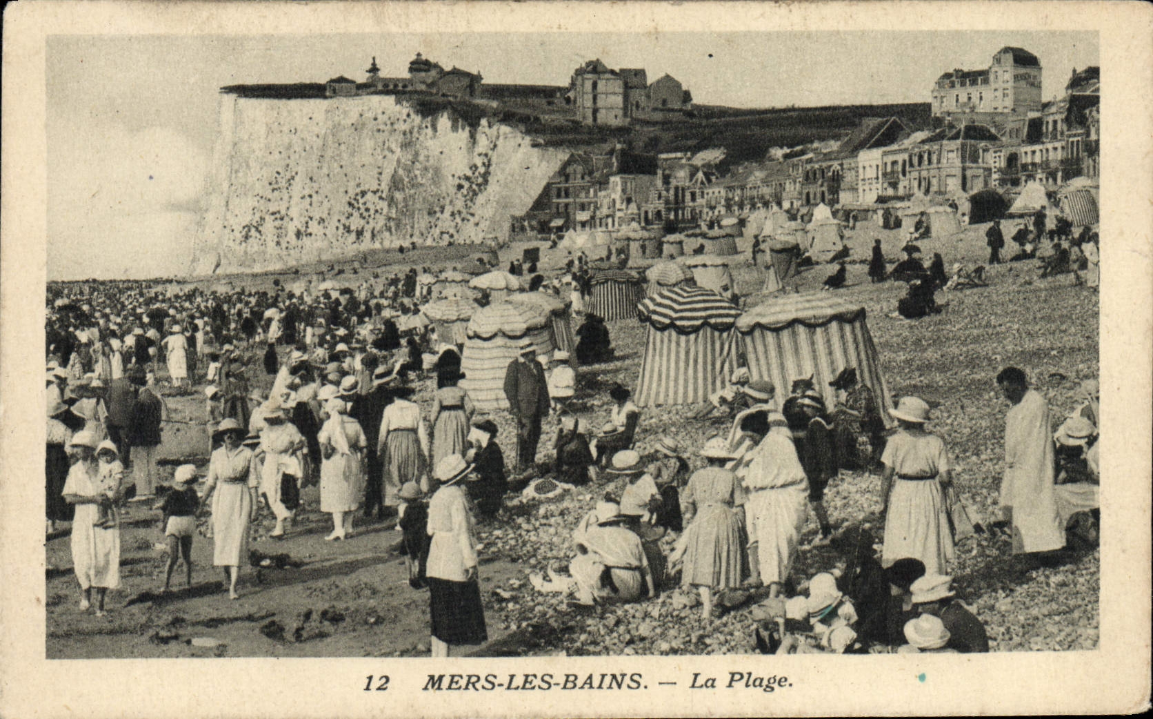 CPA Mers Les Bains La Plage