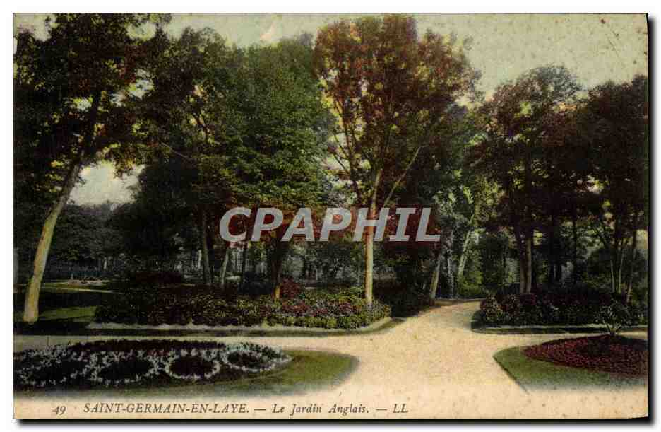 Saint-Germain-en-Laye — Le Jardin Anglais — LL