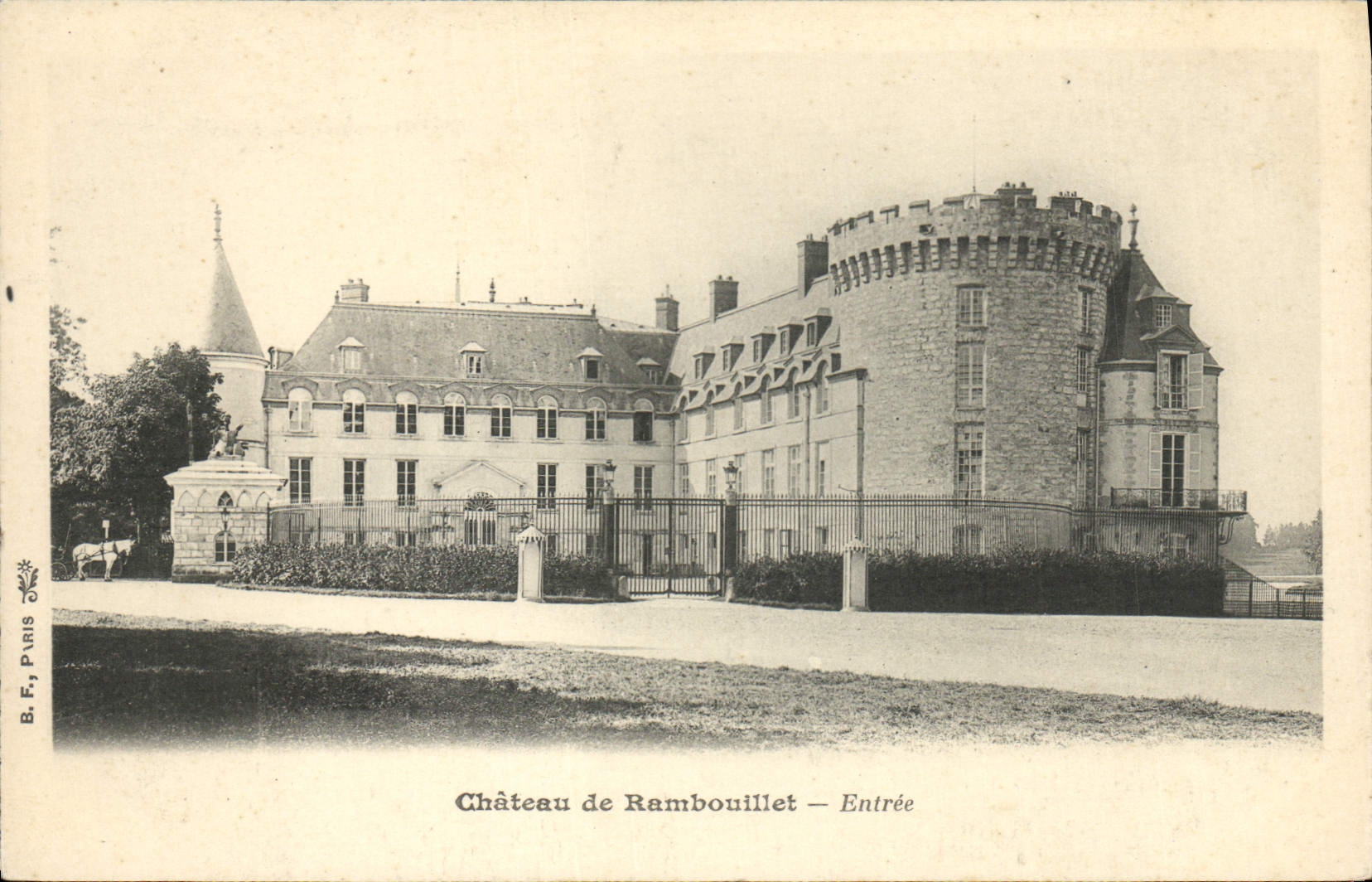 Château de Rambouillet — Entrée — B. F., Paris
