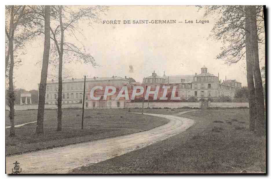 CPA Foret De Saint Germain Les Loges Chateau