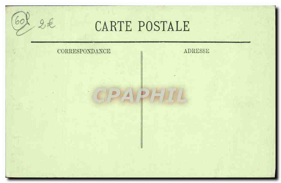 CPA Beauvais La Cathedrale Le Choeur — Verso