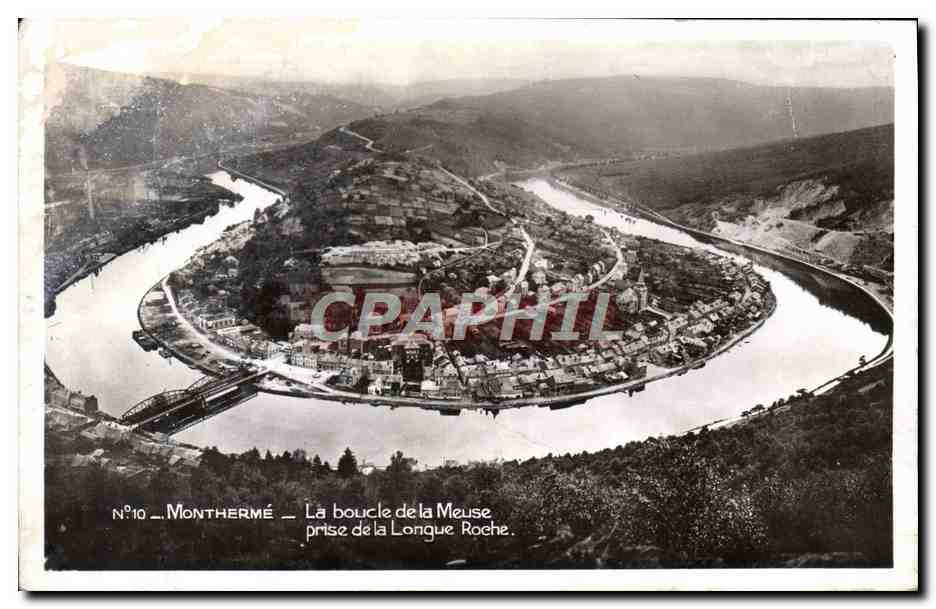 CPA Montherme La Boucle De La Meuse Prise De La Longue Roche