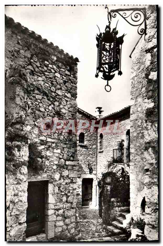Éze-Village — Vieille Lanterne et Château du Prince de Suède — Les Éditions MAR, 4, Boulevard de Cimiez — Nice