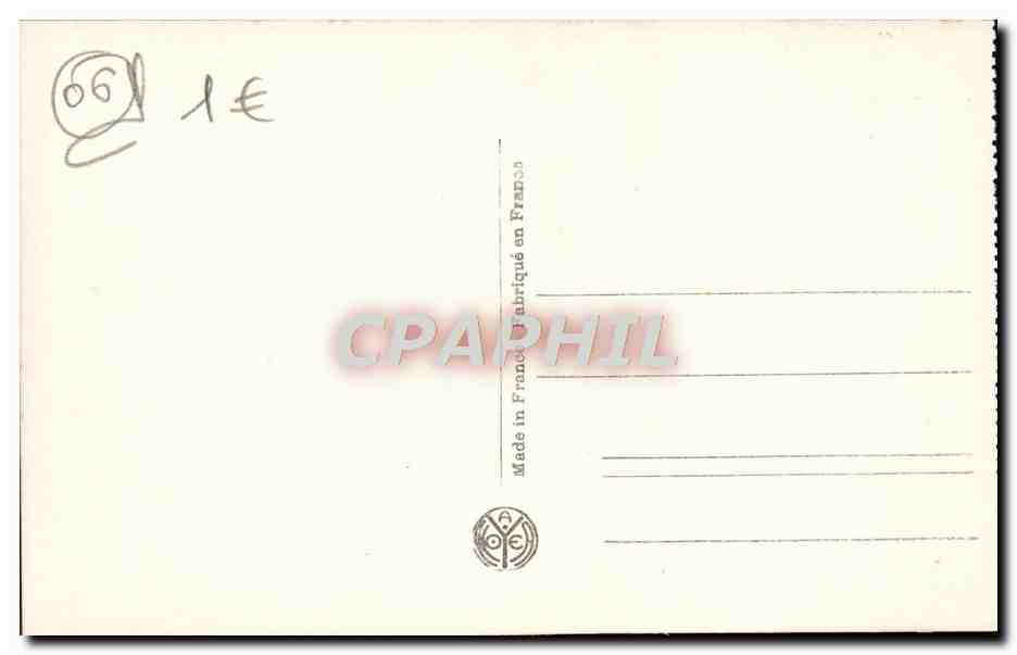 CPA Nice Vue Generale — Verso