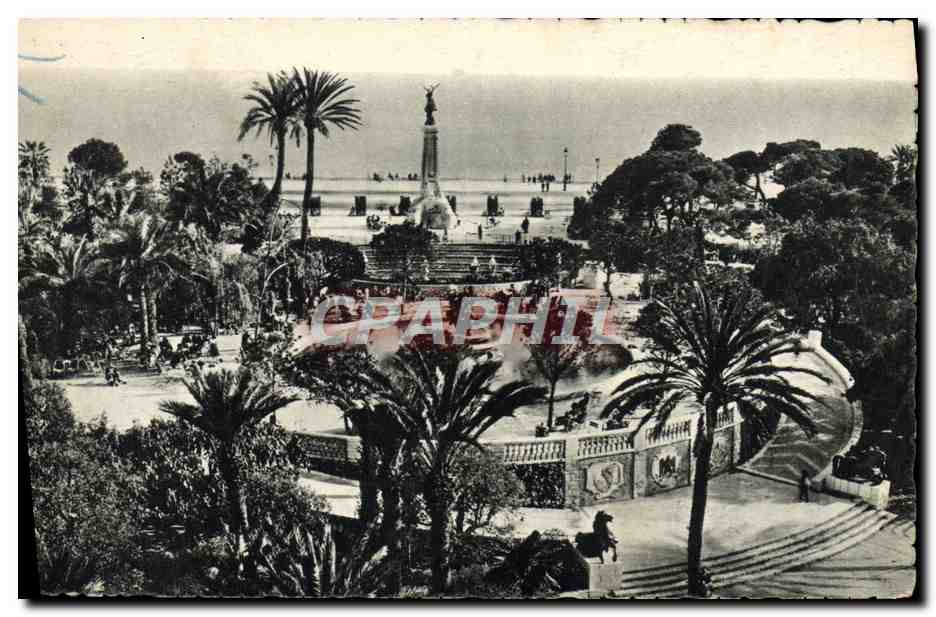 CPA Nice Le Theatre De Verdure Jardins Albert 1er