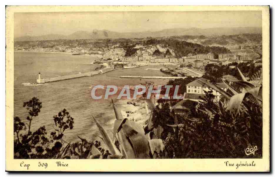CPA Nice Vue Generale