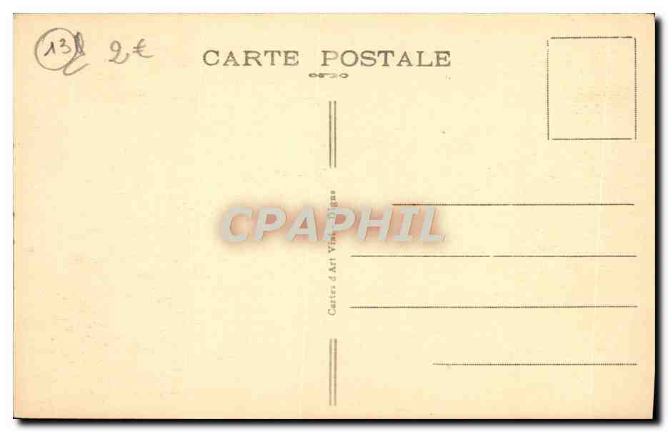 CPA Saint Remy de Provence Tombeau Romain — Rückseite