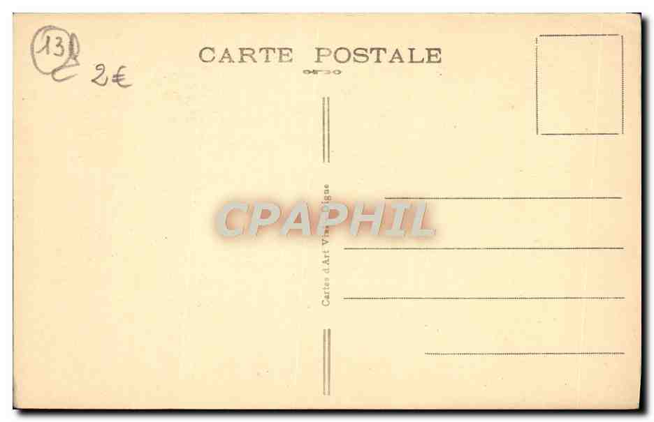 Saint-Rémy-de-Provence — Tomba romana — Edit Vial, Digne, n°38 — Verso
