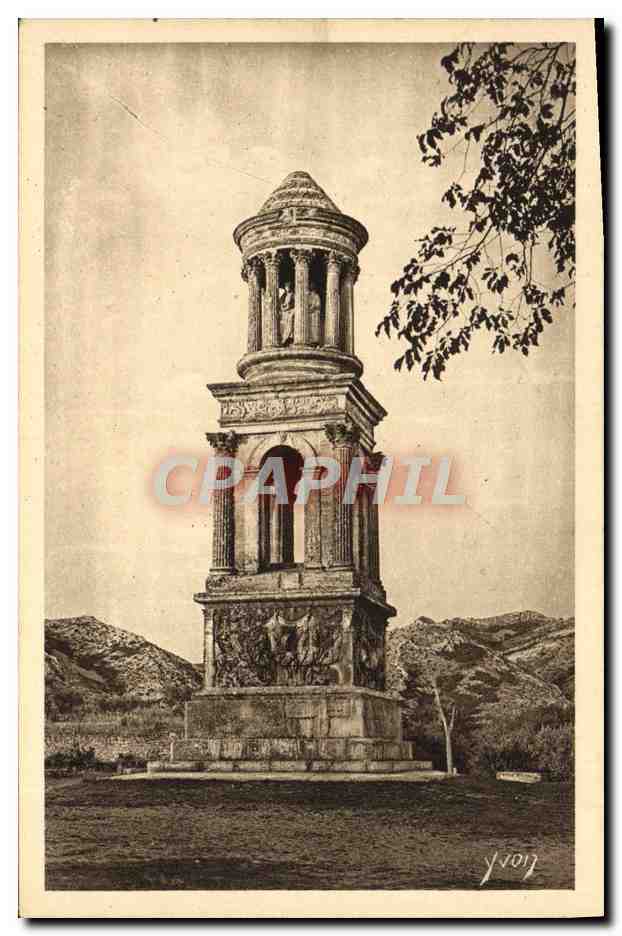 Het Mausoleum - Romeinse monument in Saint-Rémy-de-Provence (Plateau des Antiquités) — Artistieke uitgave YVON - n°8