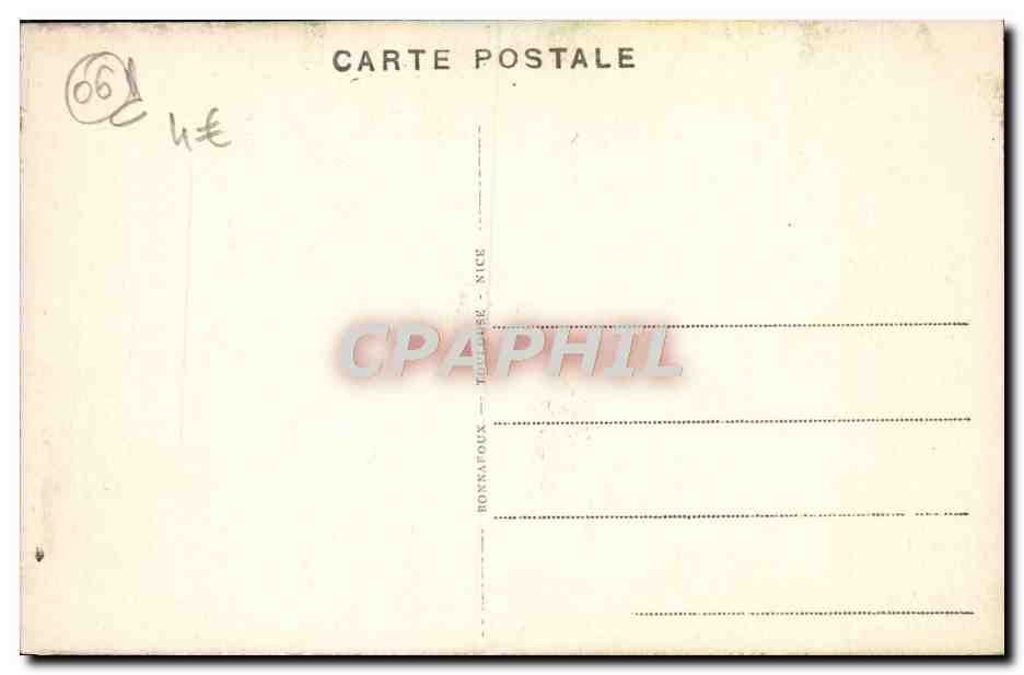CPA Saint Paul du Var La fontaine provencale — Rückseite
