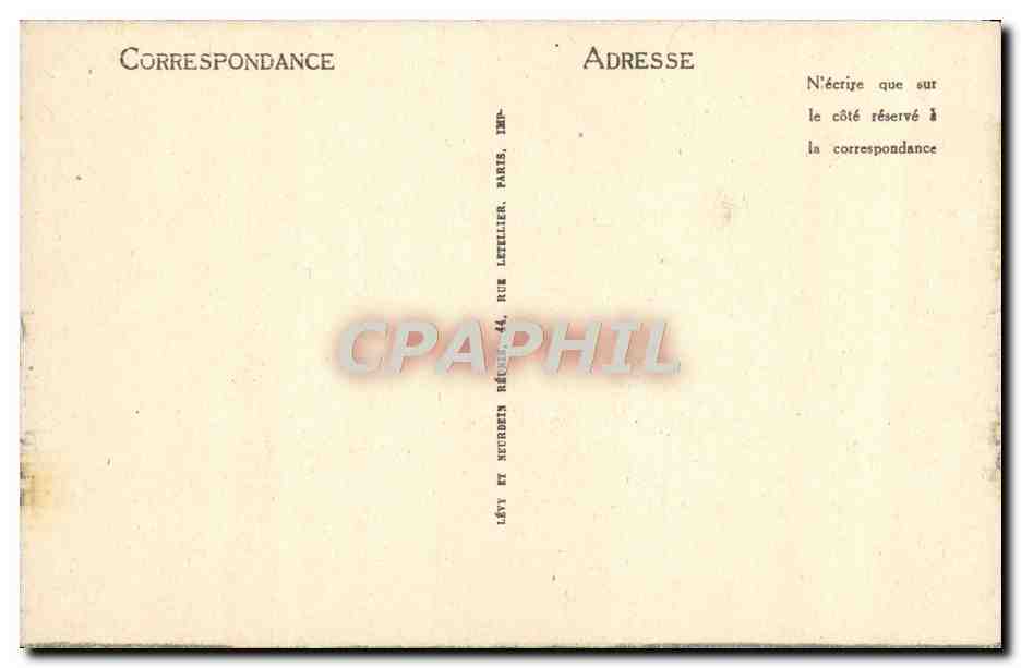 Cannes — Yachts dans le Port et la Californie — Imp. Letellier, Paris — Reverso