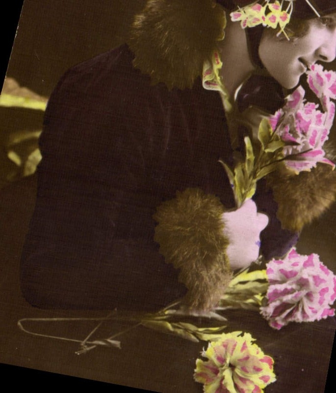 CPA Fantaisie Femme