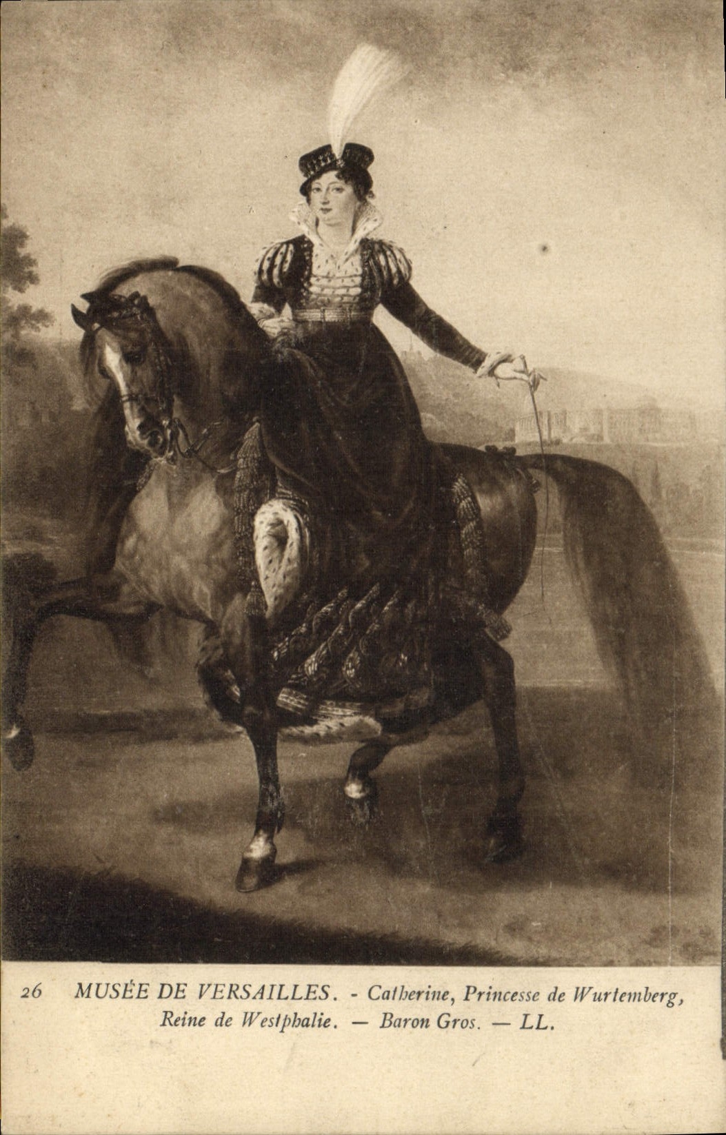 CPA Musee De Versailles Catherine Princesse de Wurtemberg Reine de Westphalie 
