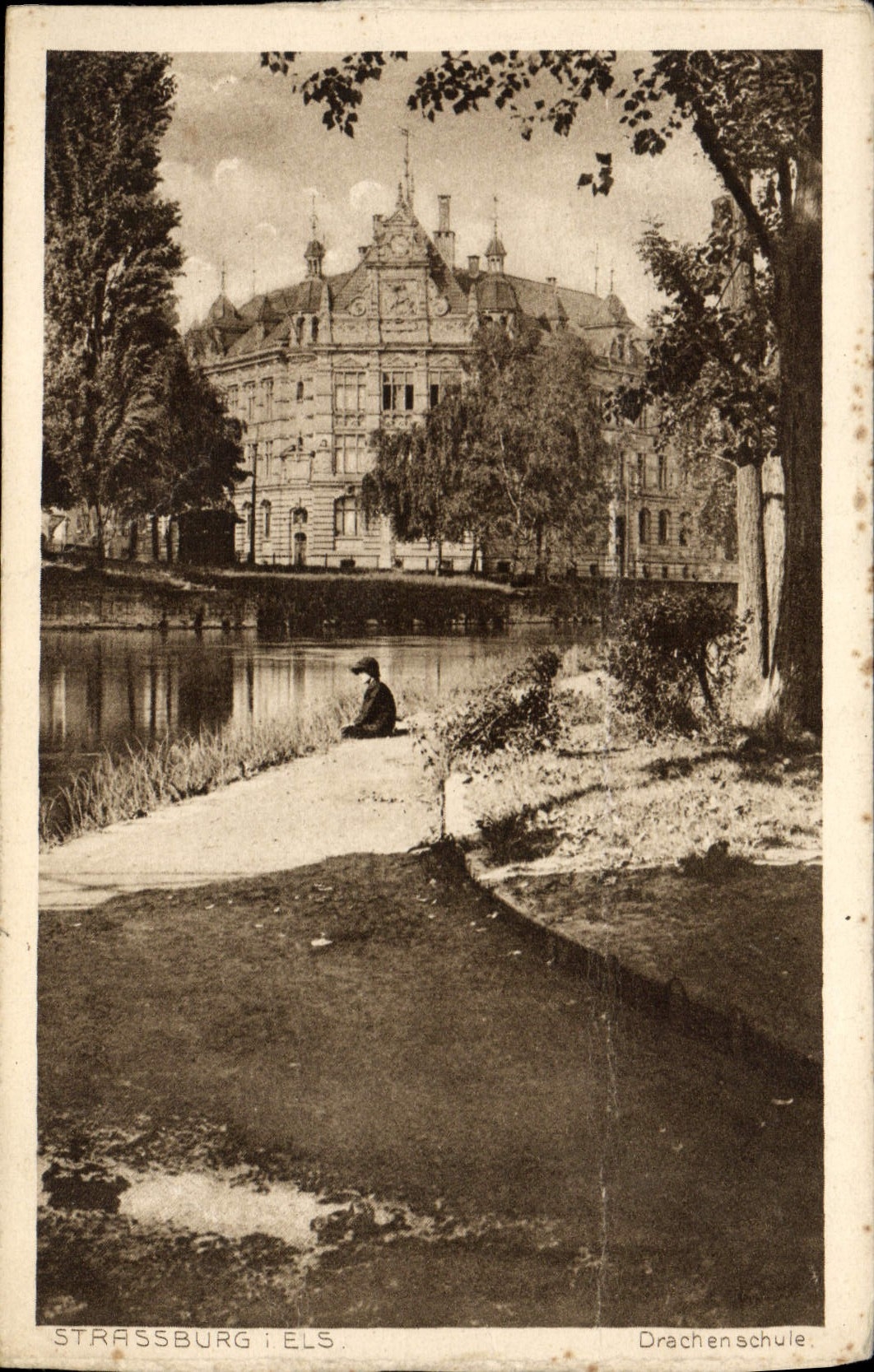 CPA Strassburg Drachenschule