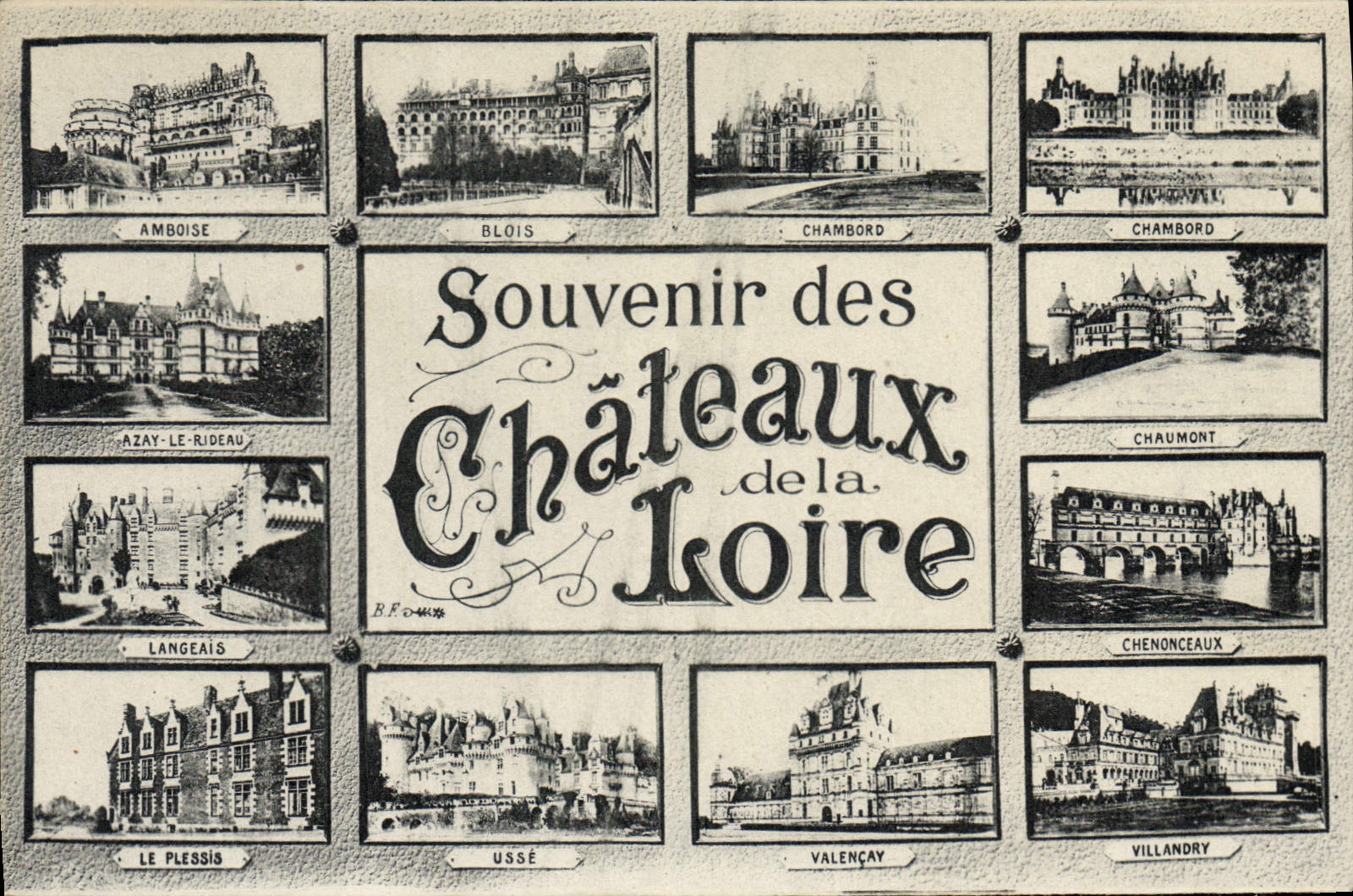 CPA Chateaux de la Loire Amboise Blois 