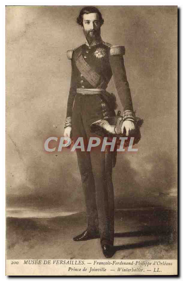 CPA Musee De Versailles Francois Ferdinand Philippe d'Orleans Prince de Joinville 