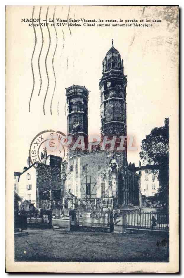 CPA Macon Le Vieux Saint Vincent 