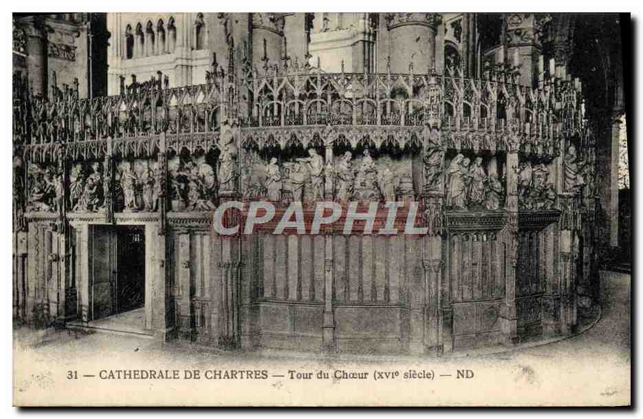 Cathédrale de Chartres — Tour du Chœur (xvi° siècle) — ND