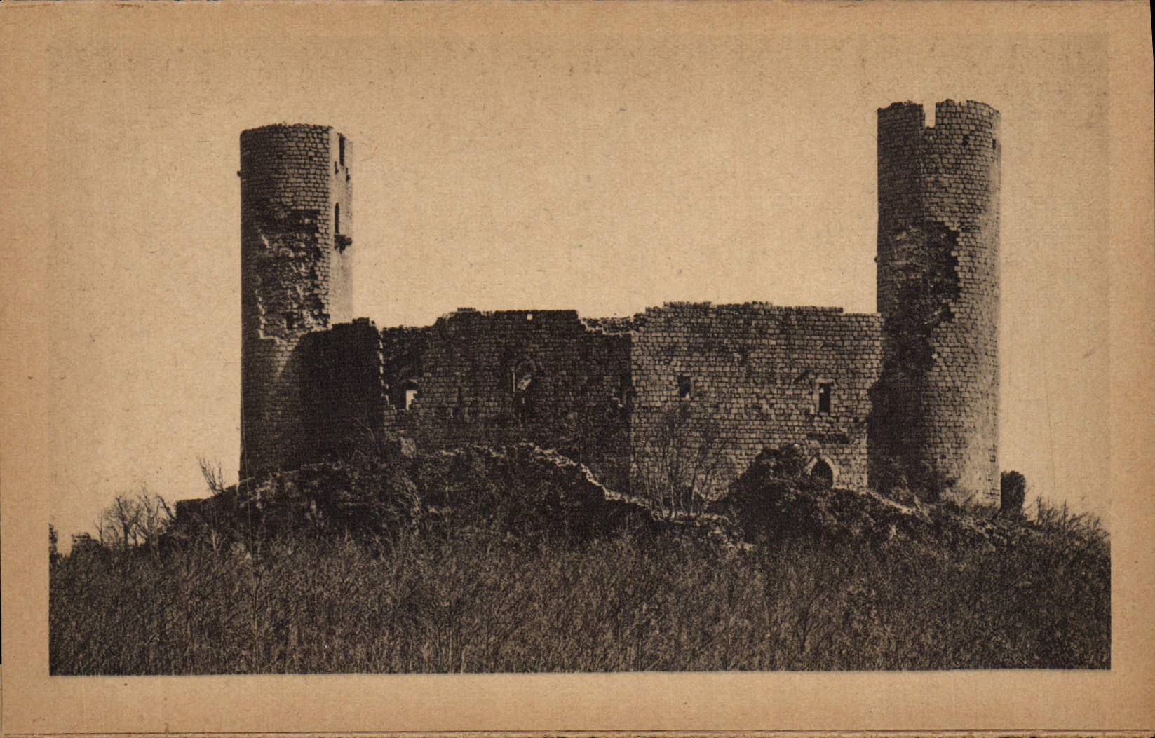 CPA Barr Le Chateau d'Andlau