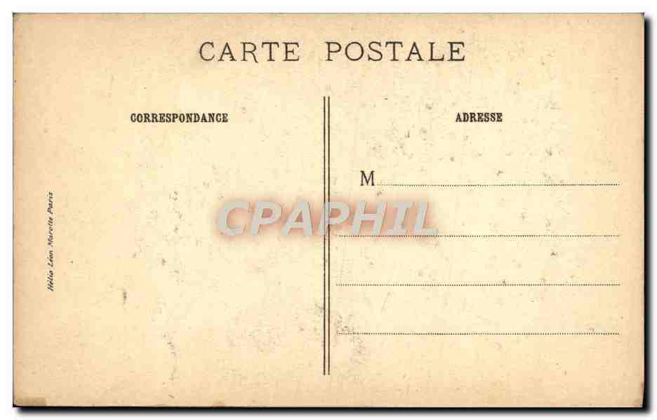 CPA Diogene MQ de la Tour Musee de Saint Quentin — Verso