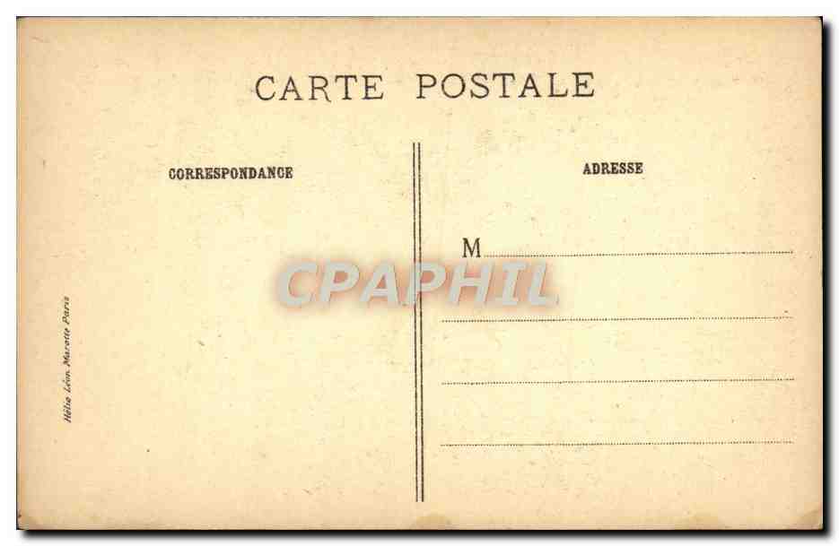 CPA Raphael Sanzio La Vierge du Grand Duc Florence — Verso