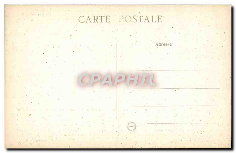 CPA Fac simile de l'abdication de Napoleon 1er  — Rückseite