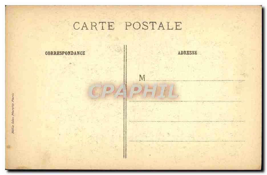 CPA Lenepveu Jeanne D'Arc Siege D'Orleans Paris Pantheon — Verso