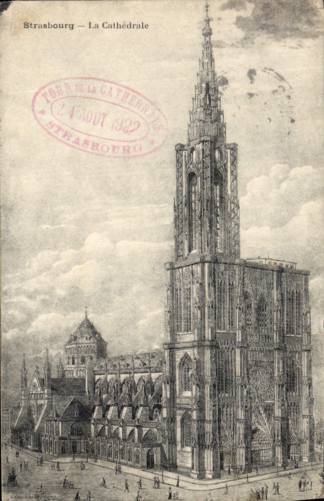 CPA Strasbourg La Cathedrale