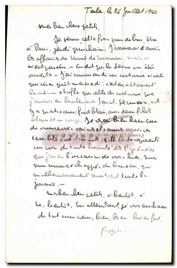Vallée d'ARREAU — La Neste d'Aure. Les Pics d'Aret et Tramezaygues — éditeur Pardo — Reverso