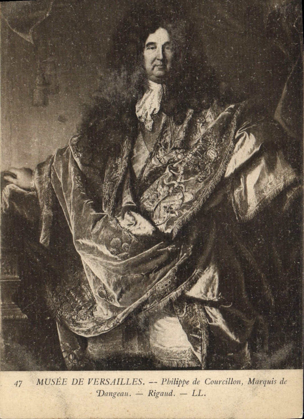 Musée de Versailles — Philippe de Courcillon, Marquis de Rigaud — série 47