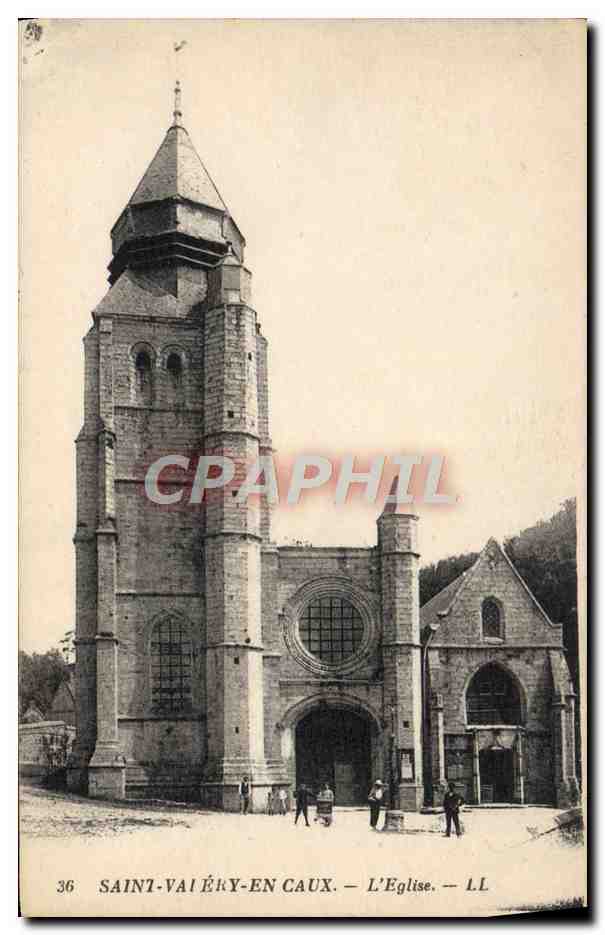CPA Saint Vaiery En Caux L'Eglise